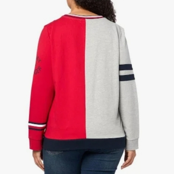 TOMMY HILFIGER | SPORTSWEAR COLORBLOCKED CREWNECK PULLOVER SWEATSHIRT - Picture 3 of 16